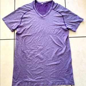 Lululemon Men’s V Neck T Shirt Workout